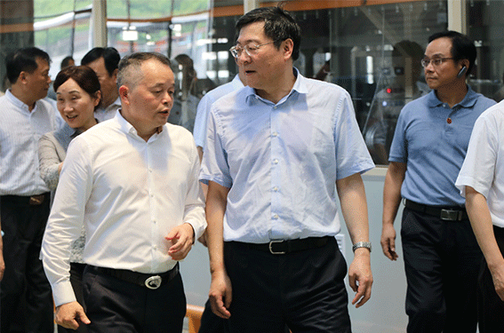 省委書記杜家毫參觀zoty中欧体育官方网站智能制造（邵陽(yáng)）有限公司